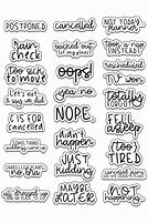 Image result for Cute Aesthetic Stickers Black and White