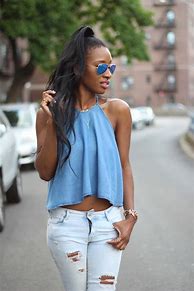 Image result for Stretch Halter Top