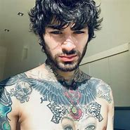 Image result for Zayn Chest Tattoos