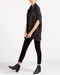 Image result for Short Sleeve Poncho Sweater