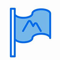 Image result for Blue Flag Icon