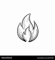 Image result for Fire Sketch