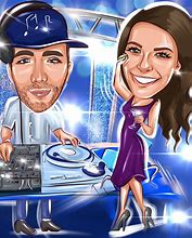 Image result for DJ Caricature