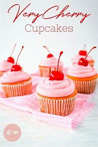 Image result for Cherry Cupcakes