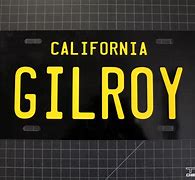 Image result for California Black License Plate