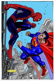 Image result for Superman Spider-Man