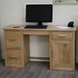 Image result for Oak Computer Desk