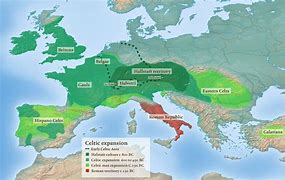 Image result for Ancient Celtic World Map