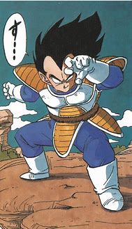 Image result for Vegeta Saiyan Saga