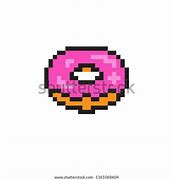 Image result for Really Easy Pixel Art Donut