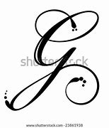 Image result for Script Letter G