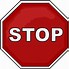 Image result for Stop Sign Icon.png