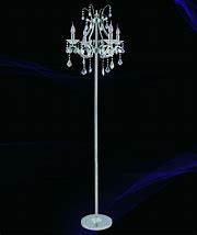 Image result for Crystal Chandelier Floor Lamp