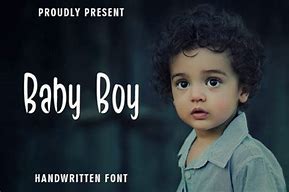 Image result for Baby Boy Font