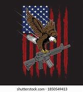 Image result for American Eagle Holding Gun