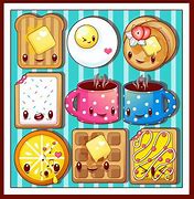 Image result for Cute Food Cartoon Stuff