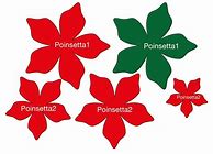 Image result for Poinsettia Template Free