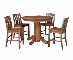 Image result for Pub Pedestal Table