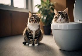 Image result for Cat Using Toliet