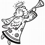 Image result for Angel Clip Art Free Black and White