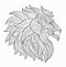 Image result for Simple Lion Drawing Pencil