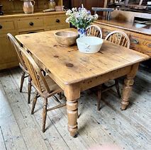 Image result for Rustic Farmhouse Dining Room Tables