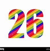 Image result for Number 26 in Large Font