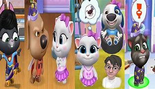 Image result for All Characters in Talking Tom Friends Game