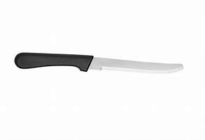 Image result for Steak Knife Black Handle