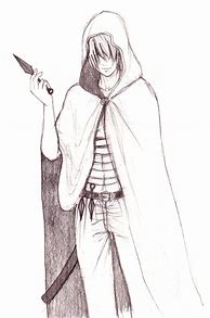 Image result for Hooded Cloak Drawing Reference