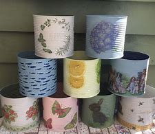 Image result for Decorating Tin Pots