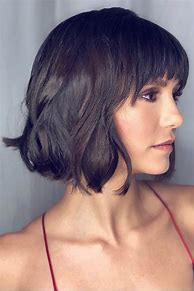 Image result for Short Hair Bob with Bangs