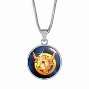 Image result for Taurus Zodiac Sign Necklace