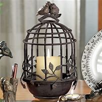 Image result for Bird Cage Candle Holder