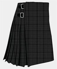 Image result for Black Tartan Kilt