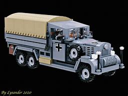 Image result for LEGO Army Truck