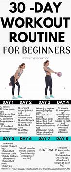 Image result for Beginner Daily Workout Routine