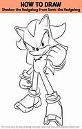 Image result for How to Draw Shadow and Sonic Easy