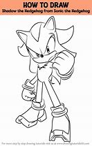 Image result for How to Draw Sonic and Shadow Face