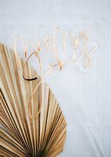 Image result for Name Wedding Cake Topper Gold