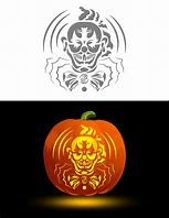 Image result for Clown Pumpkin Template