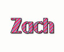 Image result for Zach Name Designed