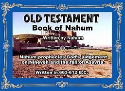 Image result for Book of Nahum