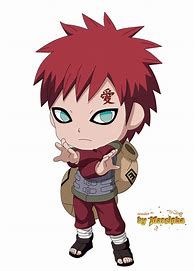 Image result for Gaara Chibi PNG