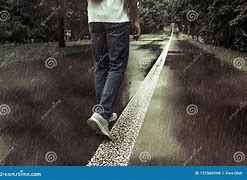 Image result for Man Walking Alone in Rain