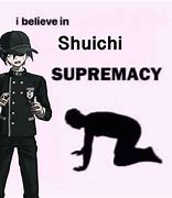 Image result for Rantaro and Shuichi Meme