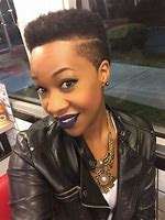 Image result for Low Fade Haircut Black Women