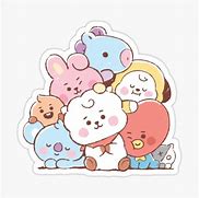 Image result for BT21 Baby Stickers