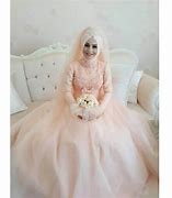 Image result for Pink Muslim Wedding Dresses