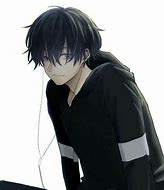 Image result for Cut Anime Boy with Black Hair